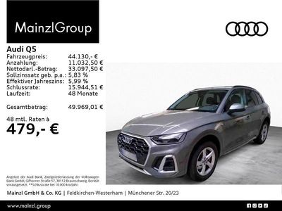 Grau Gebraucht 2023 Audi Q5 S-Line SUV | 44.130 € (Fairer Preis)