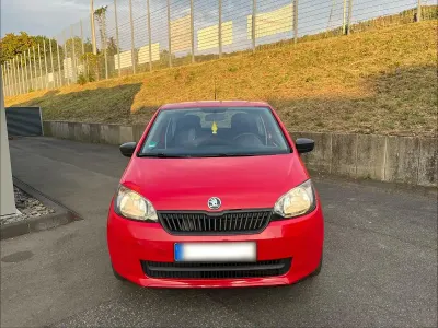 Gebraucht Skoda Citigo 69 PS (50 kW) 2013 Rot Kleinwagen