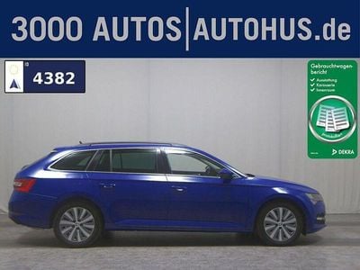 Blau Gebraucht 2021 Skoda Superb Ambition Kombi | 14.980 € (Superpreis)