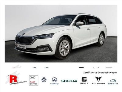 Gebraucht Skoda Octavia Style 110 PS (80 kW) 2022 Weiss / moonweiß perleffekt Kombi