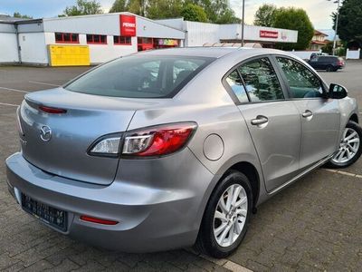 gebraucht Mazda 3 Lim. Exclusive-Line1,6d-KLIMAUTOM+NAVI+1-HAND!