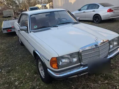 Second-hand Mercedes E230 136 CP (100 kW) 1983 Alb Coupe