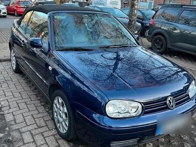 Blau Gebraucht 2001 VW Golf Cabriolet Cabrio | 6.500 €