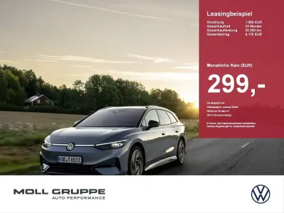 Ny VW ID.7 Pro 210 kW (286 HK) 2026 Grå Stationcar