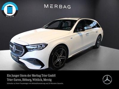 Gebraucht Mercedes E300 AMG 313 PS (230 kW) 2025 Unilack polarweiß Kombi