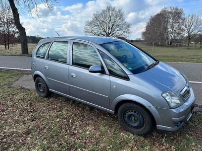 Gebraucht Opel Meriva 105 PS (77 kW) 2008 Silber Van / Kleinbus