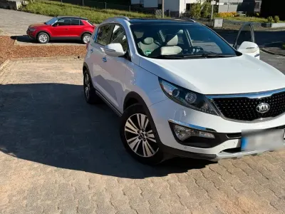 Brugt Kia Sportage Platinum 184 HK (135 kW) 2014 Hvid SUV