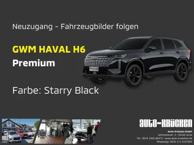 Ny Haval H6 Premium 243 HK (178 kW) 2026 Sort SUV