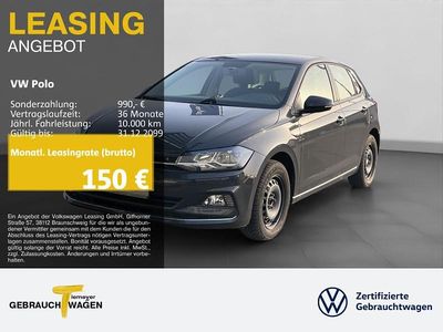 Gebraucht VW Polo Highline 110 PS (80 kW) 2021 Grau Kleinwagen