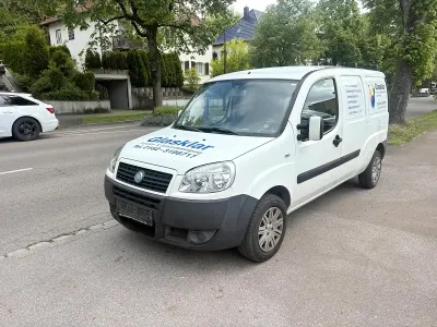 Gebraucht Fiat Doblò 75 PS (55 kW) 2007 Weiß Van / Kleinbus