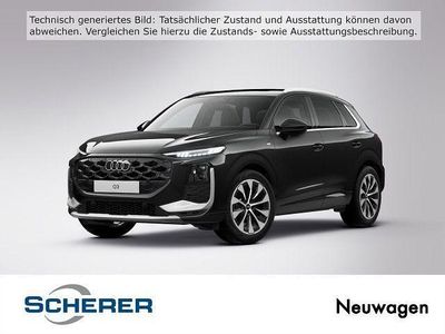 Schwarz Neu 2025 Audi Q3 Sport SUV | 51.490 € (Fairer Preis)