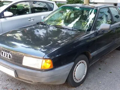 Gebraucht Audi 80 90 PS (66 kW) 1991 Schwarz Limousine