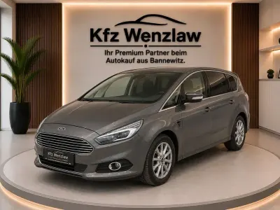 Gebraucht Ford S-MAX Titanium 160 PS (117 kW) 2018 Grau Van / Kleinbus