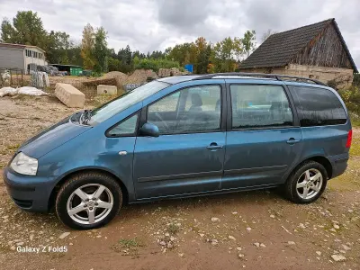 Gebraucht VW Sharan 116 PS (85 kW) 2001 Grün Van / Kleinbus