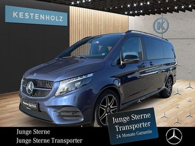 Gebraucht Mercedes V300 AMG 237 PS (174 kW) 2024 Sodalithblau met. Van / Kleinbus