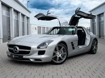 Gebraucht Mercedes SLS AMG AMG 571 PS (419 kW) 2010 Silber Coupé