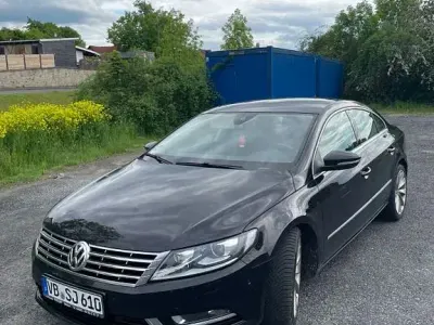 Używany VW CC 170 KM (125 kW) 2012 Czarny Sedan/Limuzyna