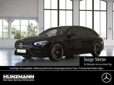 Gebraucht Mercedes CLA250e Shooting Brake AMG 218 PS (160 kW) 2021 Nachtschwarz uni Kombi