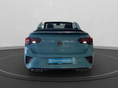 Usata VW T-Roc Cabriolet R-line 150 CV (110 kW) 2022 Blu Cabrio