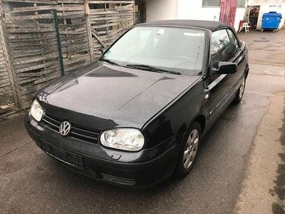 Gebraucht VW Golf Cabriolet Highline 116 PS (85 kW) 2001 Schwarz Cabrio