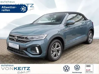 Brugt VW T-Roc Cabriolet R-line 150 HK (110 kW) 2022 Blå Cabriolet