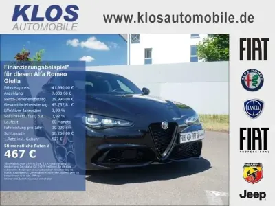 Gebraucht Alfa Romeo Giulia Veloce 280 PS (205 kW) 2024 Nero vulcano metallic Limousine