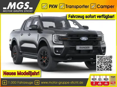 Nowe Ford Ranger Wildtrack 241 KM (177 kW) 2026 Szary Pickup