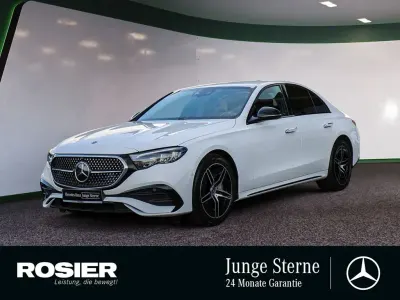 Gebraucht Mercedes E220 AMG 197 PS (144 kW) 2025 Weiss / polarweiß Limousine