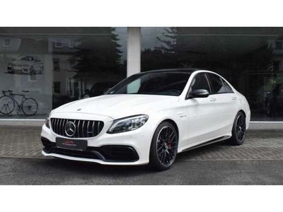 Gebraucht Mercedes C63S AMG 510 PS (375 kW) 2019 Designo diamant bright (metallic) Limousine