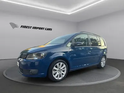 Gebraucht VW Touran Match 140 PS (102 kW) 2012 Blau Van / Kleinbus