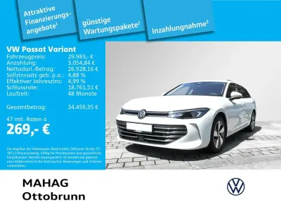 Gebraucht VW Passat Business 150 PS (110 kW) 2024 Weiß Kombi
