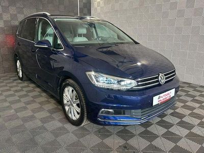 Gebraucht VW Touran Highline 150 PS (110 kW) 2019 Blau Van / Kleinbus