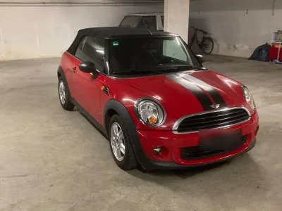 Brugt Mini One Cabriolet 98 HK (72 kW) 2013 Rød Cabriolet