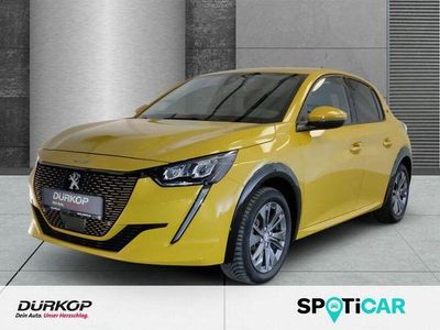 Gebraucht Peugeot e-208 Allure 100 kW (136 PS) 2021 Gelb Kleinwagen