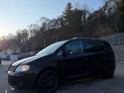 Gebraucht VW Touran 105 PS (77 kW) 2005 Schwarz Van / Kleinbus