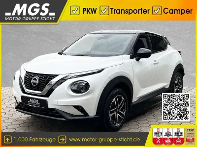 Neu Nissan Juke N-Connecta 114 PS (83 kW) 2025 White / black SUV