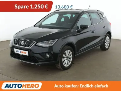 Gebraucht Seat Arona XCELLENCE 95 PS (69 kW) 2019 Schwarz SUV