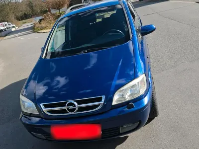 Brugt Opel Zafira 125 HK (91 kW) 2005 Blå MPV