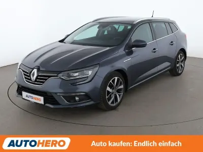 Gebraucht Renault Mégane GrandTour Intens 132 PS (97 kW) 2017 Blau Kombi