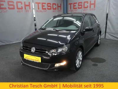 Gebraucht VW Polo Life 82 PS (60 kW) 2013 Schwarz Kleinwagen