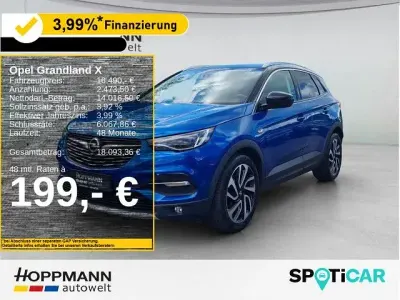 Gebraucht Opel Grandland X Innovation 177 PS (130 kW) 2018 Topas blau SUV