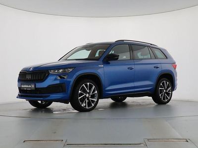 Raceblau metallic Gebraucht 2021 Skoda Kodiaq SportLine SUV | 35.489 € (Fairer Preis)