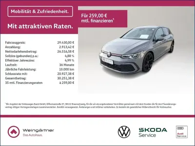 Używany VW Golf VIII GTI 245 KM (180 kW) 2023 Szary Sedan/Limuzyna