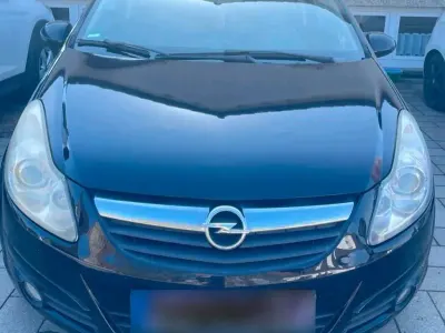 Gebraucht Opel Corsa 80 PS (58 kW) 2009 Schwarz Kleinwagen
