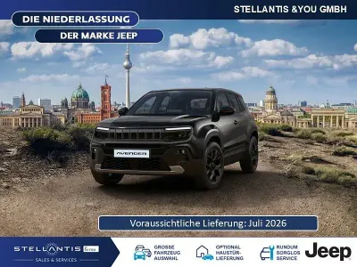 Nuova Jeep Avenger 110 CV (80 kW) 2026 Nero SUV