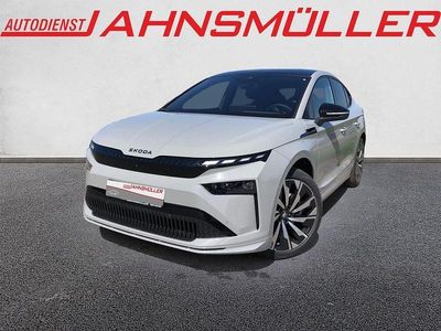 Grau Gebraucht 2025 Skoda Enyaq iV SportLine SUV | 52.900 € (Etwas zu teuer)