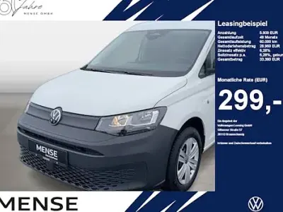 Nowe VW Caddy 102 KM (75 kW) 2026 Biały Minivan