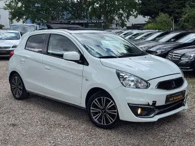 Gebraucht Mitsubishi Space Star 80 PS (58 kW) 2018 Weiß Kleinwagen