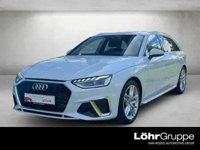Gebraucht Audi A4 S-Line 204 PS (150 kW) 2023 Gletscherweiß metallic Kombi