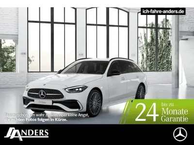 Gebraucht Mercedes C180 AMG 170 PS (125 kW) 2026 Polarweiss Kombi